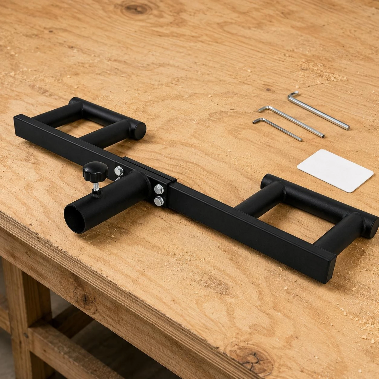 Viking Press Handle 50 Mm Fit Barbell Assistance Handle Standard Tricep Bar Steel Strength Gear 2-Inch Sleeves view 4