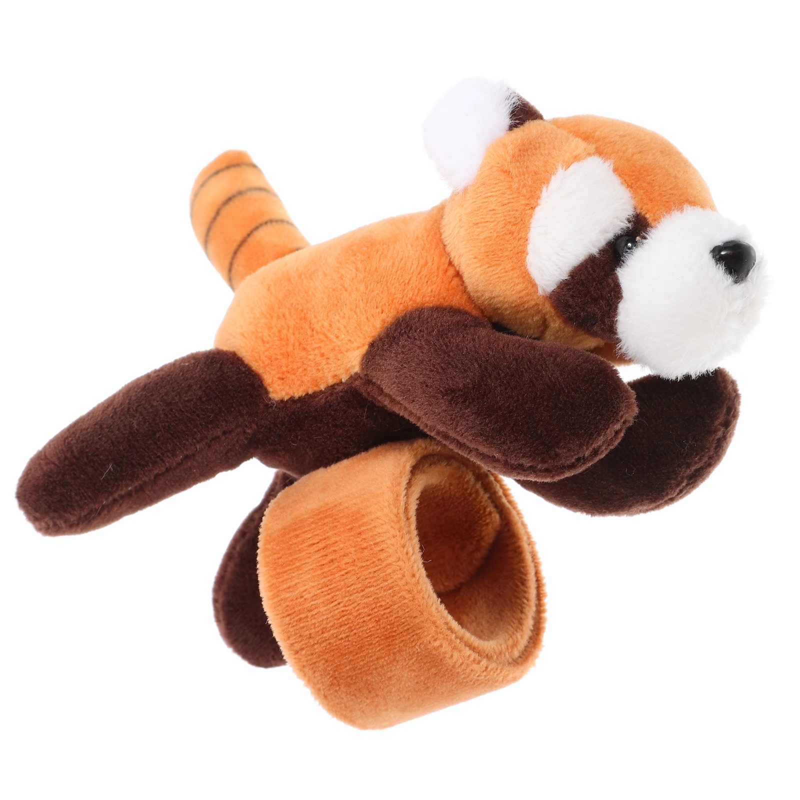 Pulseira animal tapa pulseiras peludo jóias moldagem menina brinquedo luz marrom festa
