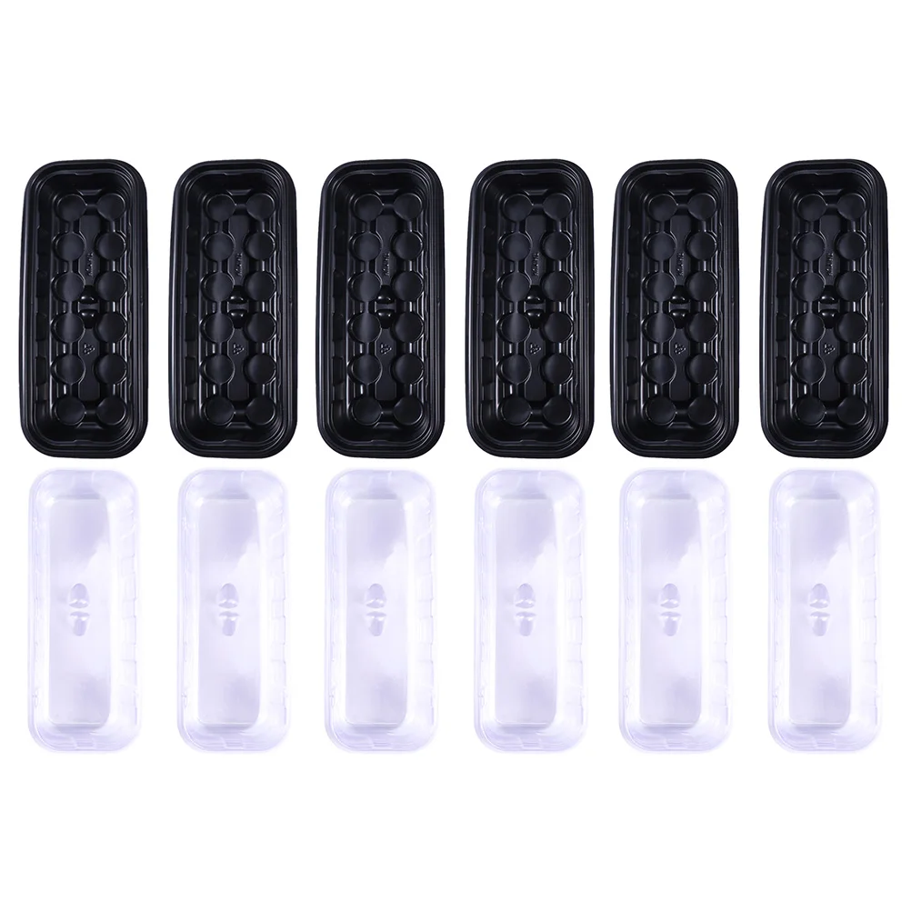 

6 компл. лоток для рассады, многофункциональный чехол для посадки, пластиковый горшок, контейнер для садоводства, коробка для проращивания суккулентов