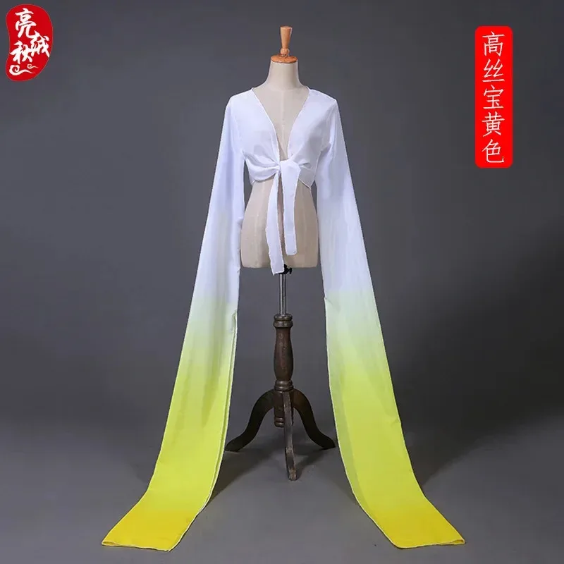 DY 2020225 E Faux Soie Hanfu manches longues Yangko haut de danse pour les femmes chinois classique tibétain danse Costume25