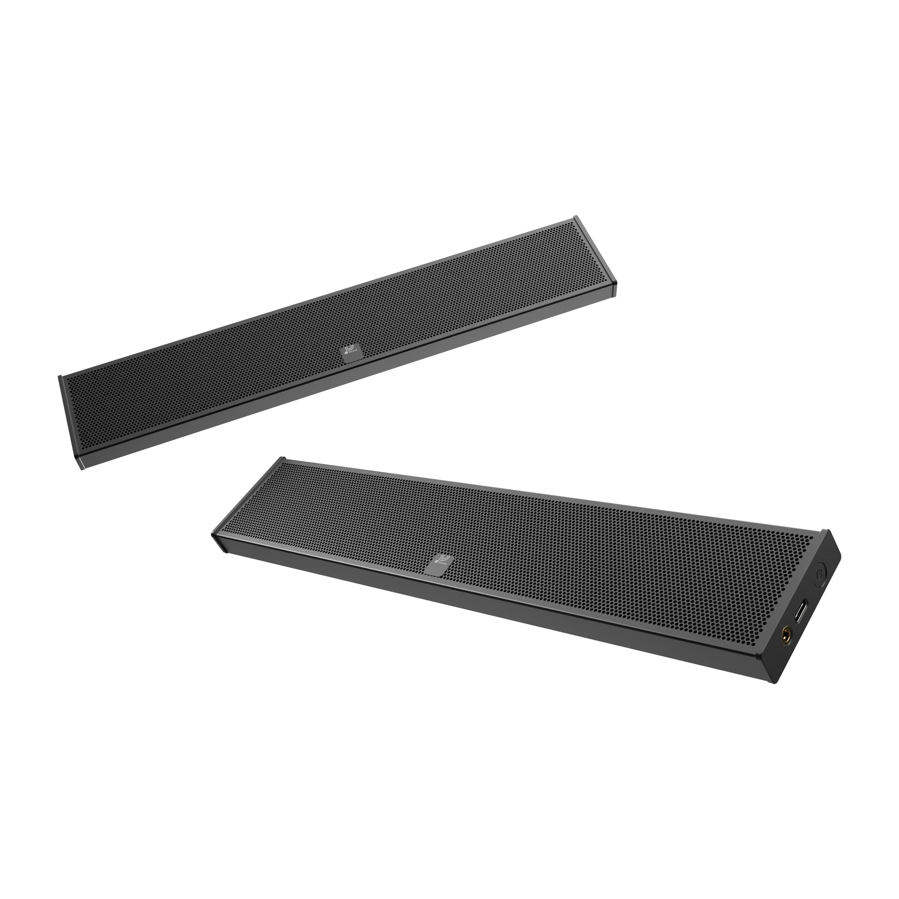 Ultra-Thin Home Theatre Ultrasonic Loudspeaker Directional Soundbar Portable Audio BT Karaoke For Museum Art Exhibition Meeting