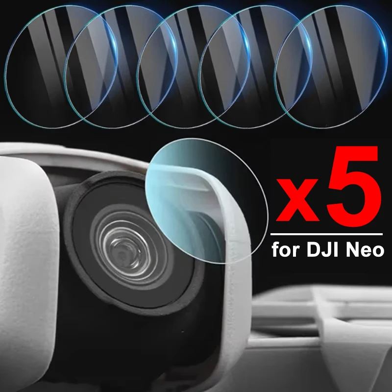 5/1 PCS Tempered Glass Film For DJI NEO Lens Screen Protector Anti Scratch Protective Film for DJI NEO Drone Gimbal Accessories