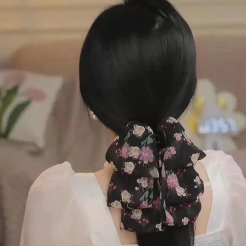 

Stain Bow Barrettes Hairpin Women Color Ponytail Clip Hair Accessories Fashion Ribbon Hair Claw Bow Hair Clips For Women Girls