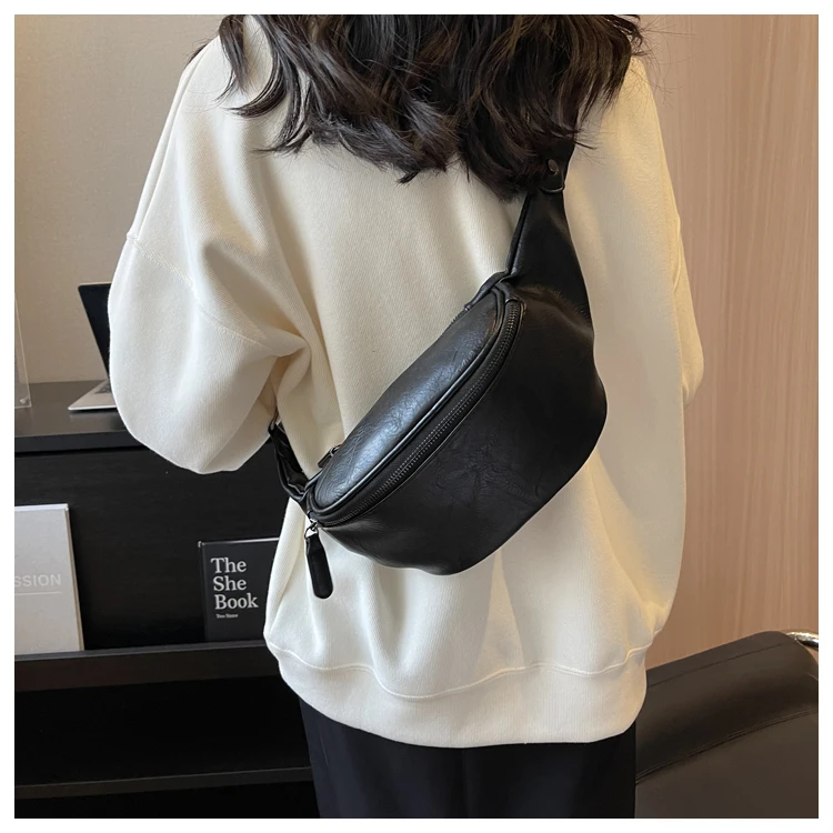 Luxury Soft Leather Women Messenger Bags Solid Color Ladies Shoulder Crossbody Bag Casual Simple Female Hobos Purses and Handbag