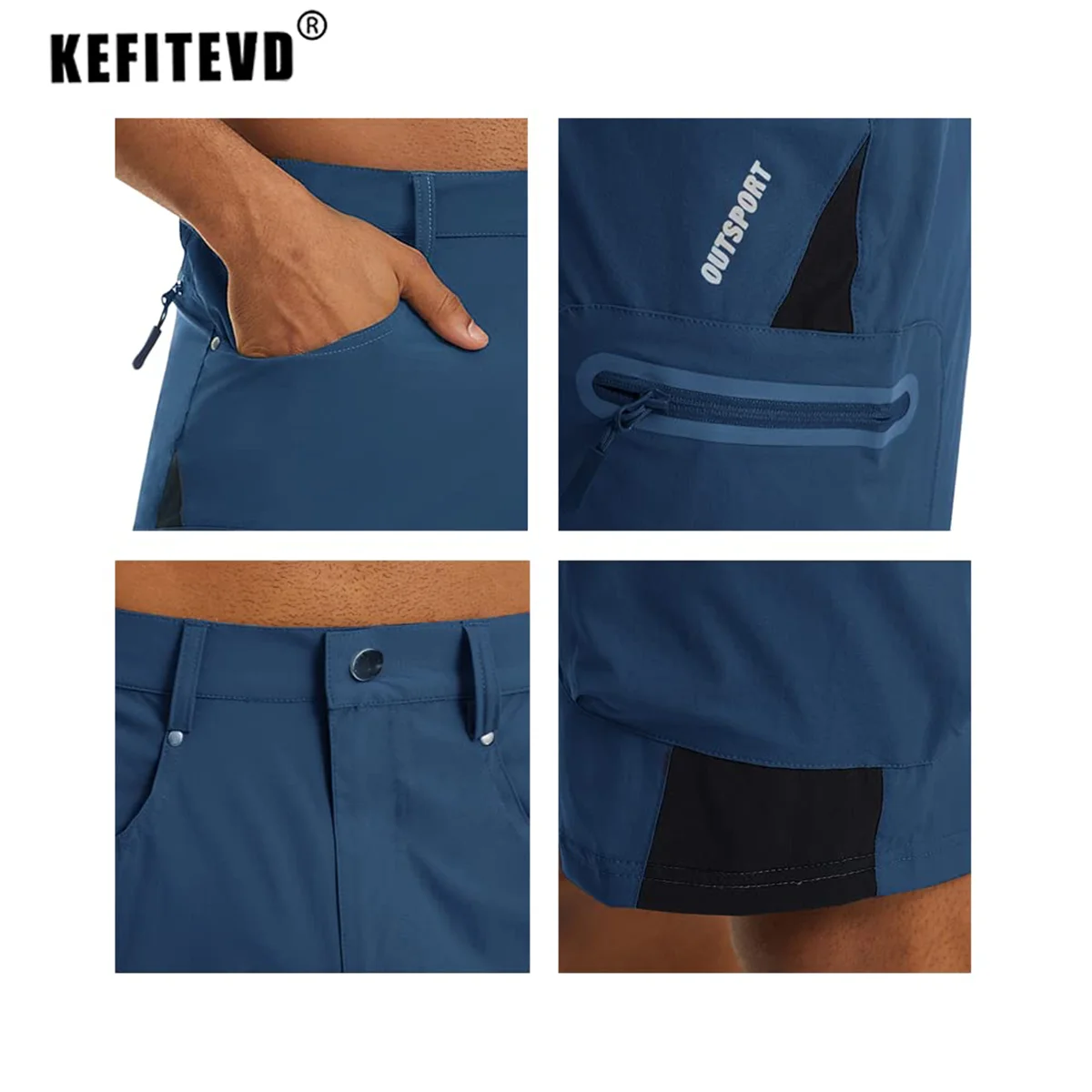 Men’s Quick-Dry Cargo Shorts 6