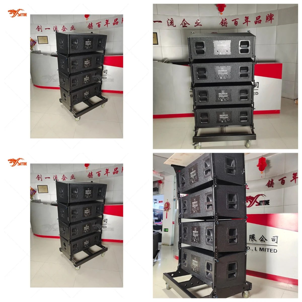 VERA36+ 3-way Professional Audio Line Array Concert Speaker System, Dual 12 Line Array