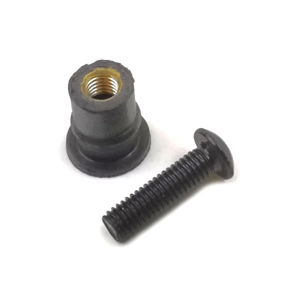 10 Stück M5 Windschutzscheibenbolzen Windschutzscheiben-Befestigungsschraube Mutter Unterlegscheibe für Kawasaki Ninja Honda CBR Suzuki GSXR Yamaha YZF R1 R3 R6 R7 – Detail 2