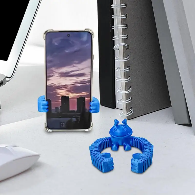 Подставка для телефона, настольный держатель для телефона, креативный нескользящий гибкий держатель для ежедневного использования, чтения, домашних столов, просмотра видео, путешествий