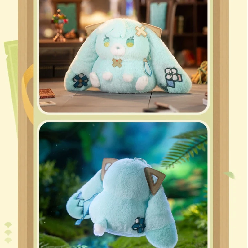 Genshin Impact Plush Keychain Round Soft Stuffed Doll Scaramouche Alhaitham Kaveh Cute Bag Pendant Anime Collectible For Fans