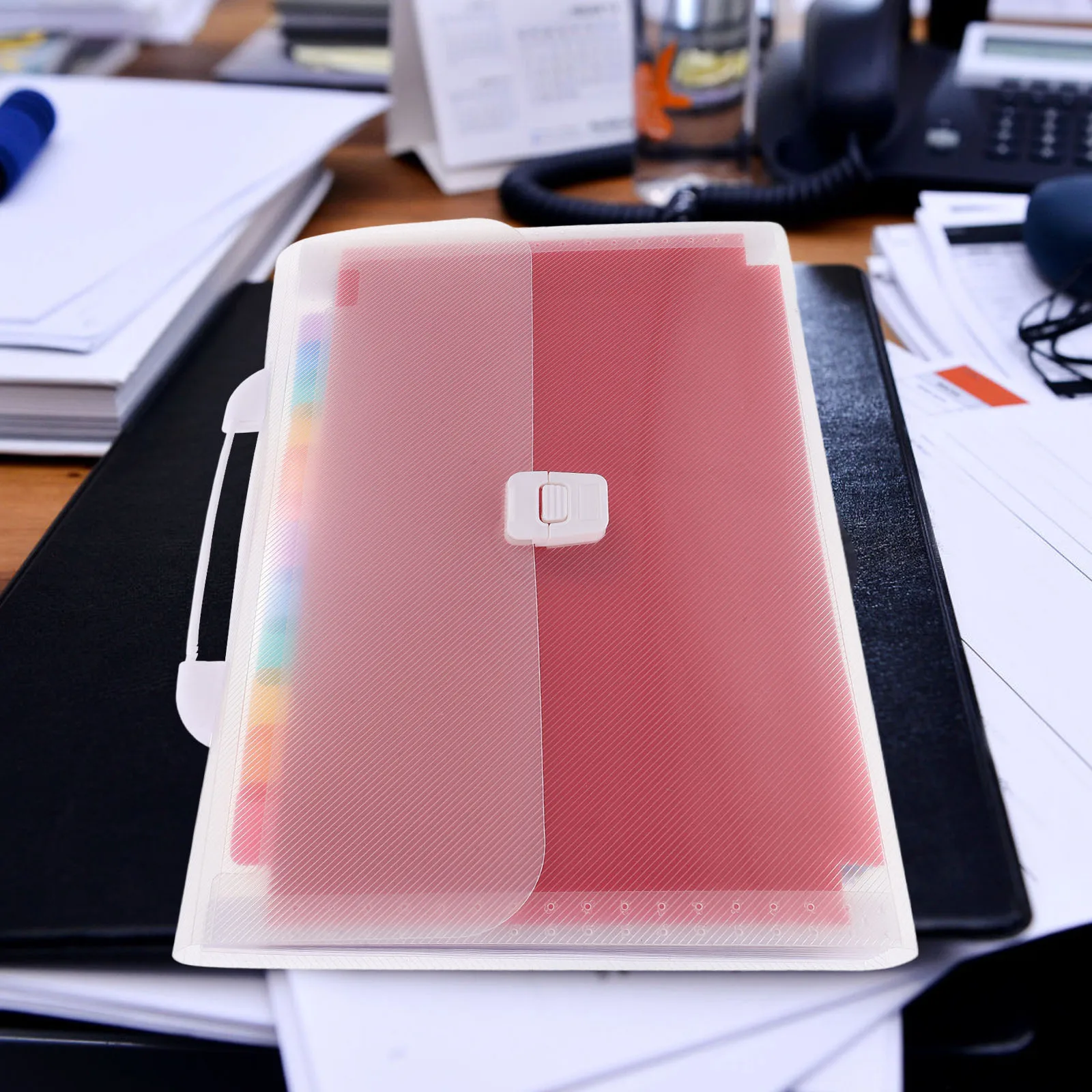 

Expanding File Folder Organizer Multipurpose Document Storage Bag With Multiple Pockets Portable Lightweight Accordion