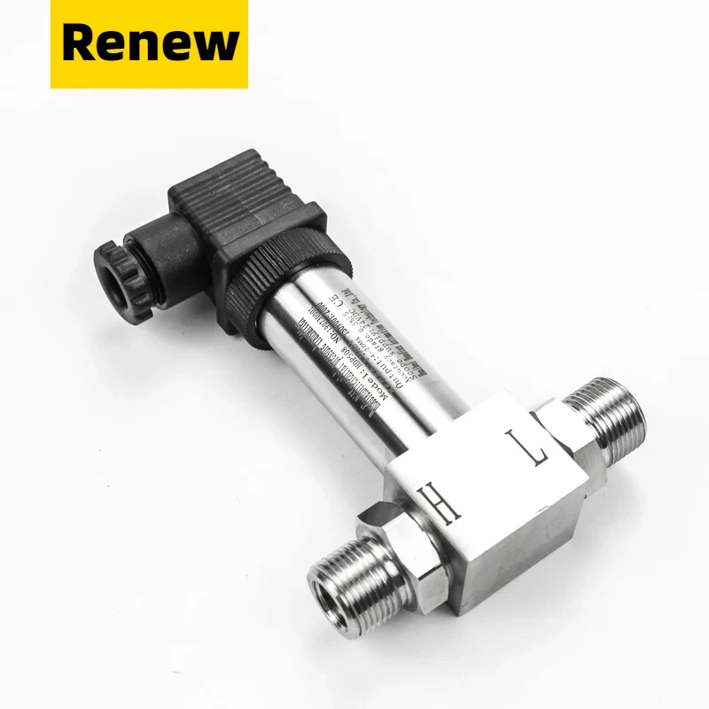 4-20mA Water Differential Pressure Transmitter Sensor 0-0.05Mpa Full Stainless Steel G 1/2\