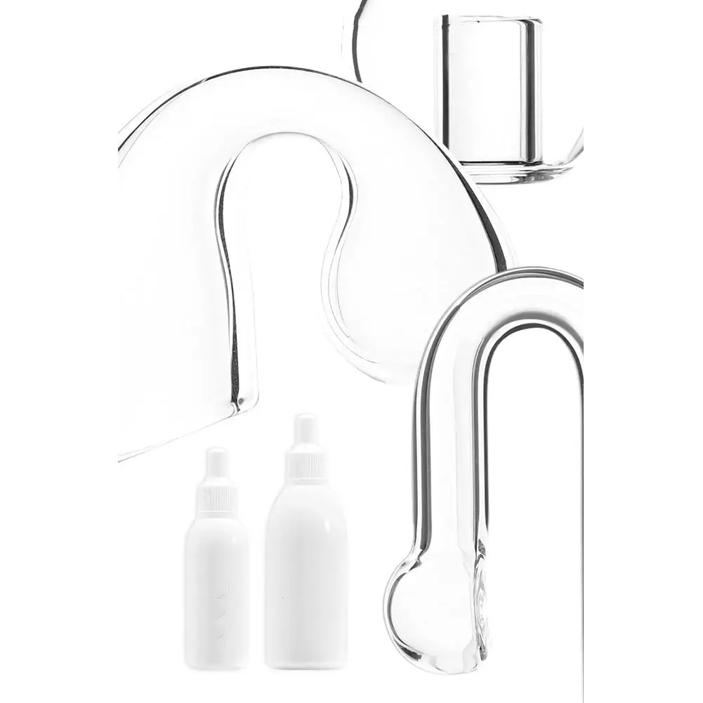 Transparent Glass Co2 Monitors Carbon Dioxide Detector With Monitor Fluid For Aquarium Fish Tank