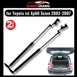 carbon fiber for Toyota ist Xp60 Scion xA 2002-2007 2pcs Rear Tailgate Boot Gas Charged Gas Struts Lift support DamperShock