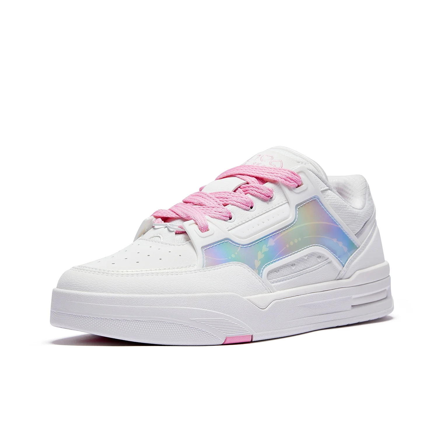 Anta Low top Skateboard Shoes Women's White 122648040R-1