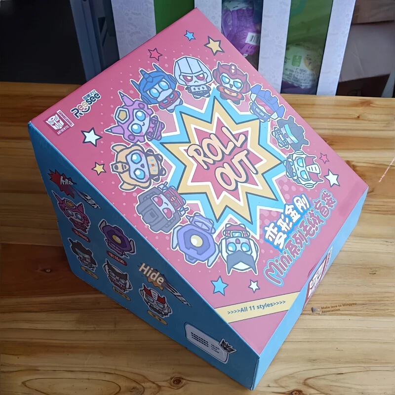 Disponibile Lexi Culture Serie di robot trasformanti originali Bambola Mini borsa cieca Portachiavi con scatola cieca Figure anime Raccogliere giocattoli Regali