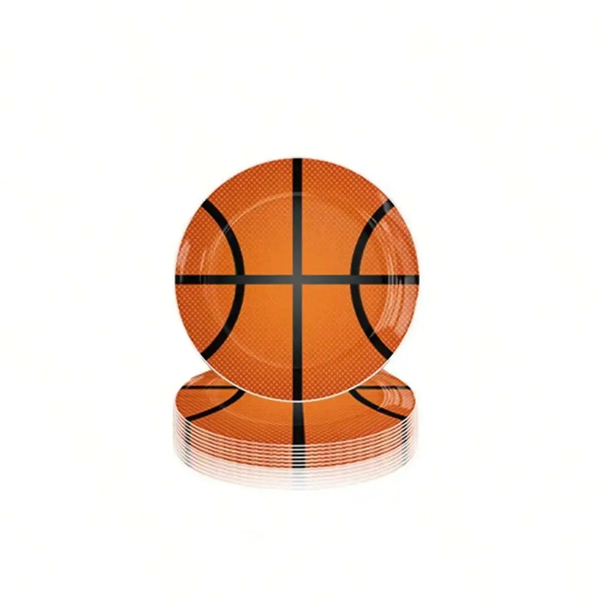 Basketball-Themen-Partyzubehör, Basketball-Themen-Teller, Pappbecher und Servietten für Feiern und Geburtstagspartys – Detail 2
