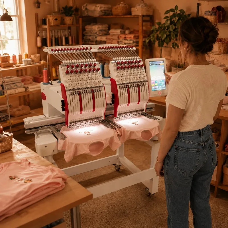 Industrial Commercial Multi Needle Embroidery Machine Customized Garment Stitching Tool Garment Decor Tool