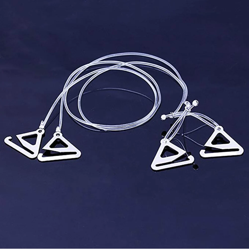 

Invisible Straps 2 Pairs Adjustable Clear Bra Accessories Durable Women Underwear Parts Elastic Comfortable Fit