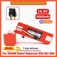 14.4V 6500mAh Replacement Battery For Roborock S6 S7 MaxV Q5 Q7 MAX Robot Vacuum Cleaner Accessories Parts Original