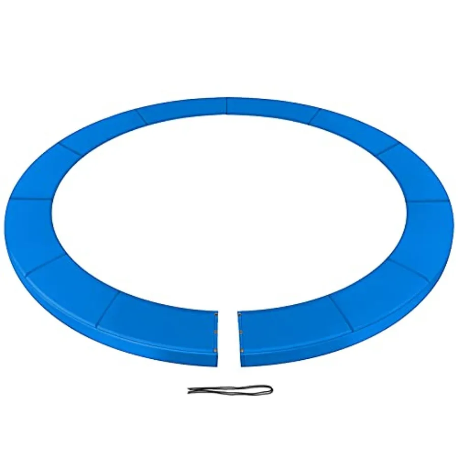 

Trampoline Safety Pad for Home Use PVC Material Black Covers 5.5-7 inch Springs Without Pole Holes Durable and Weather-Resistan