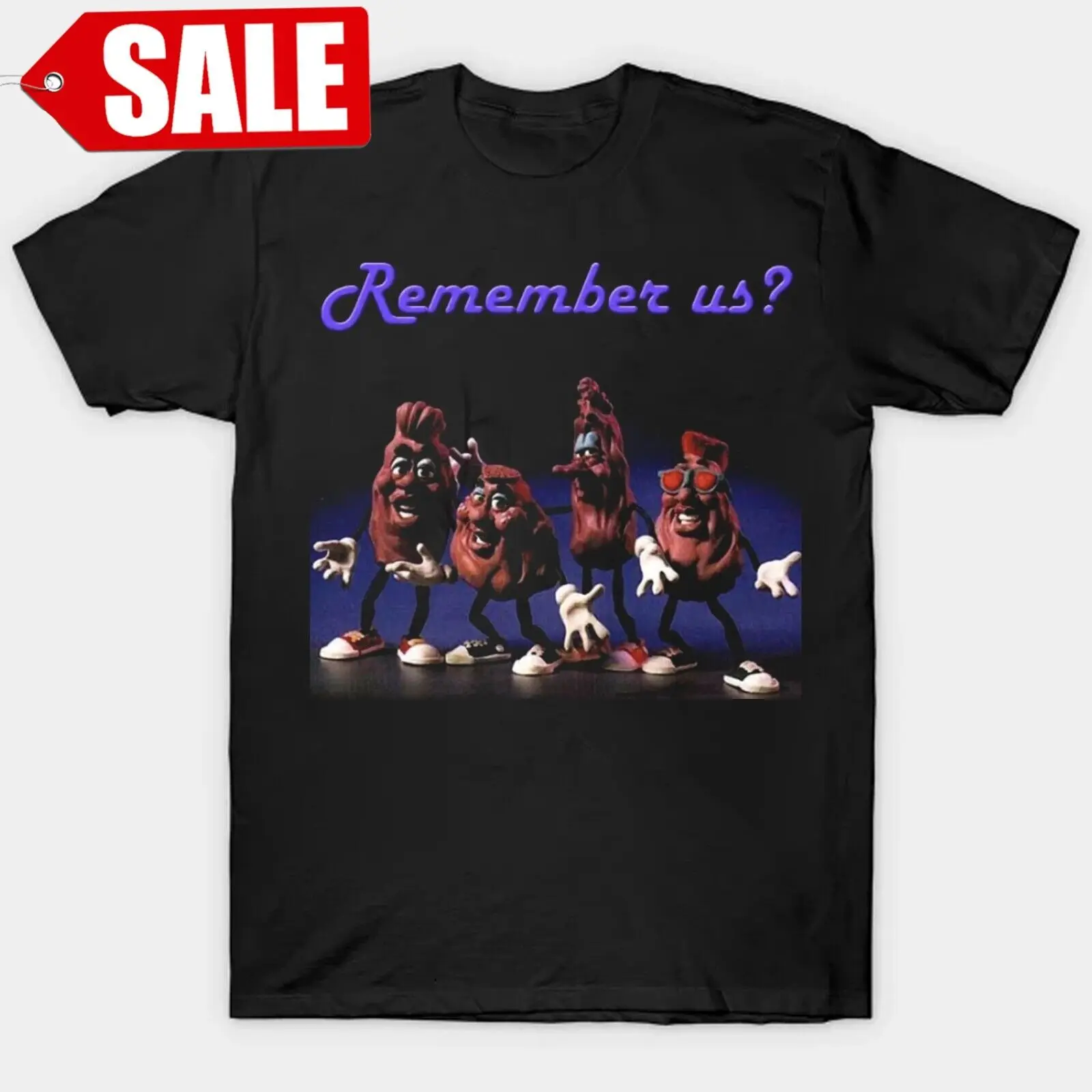 Hot The California Raisins band poster Hip Hop Men S-5XL Tee 1HN900