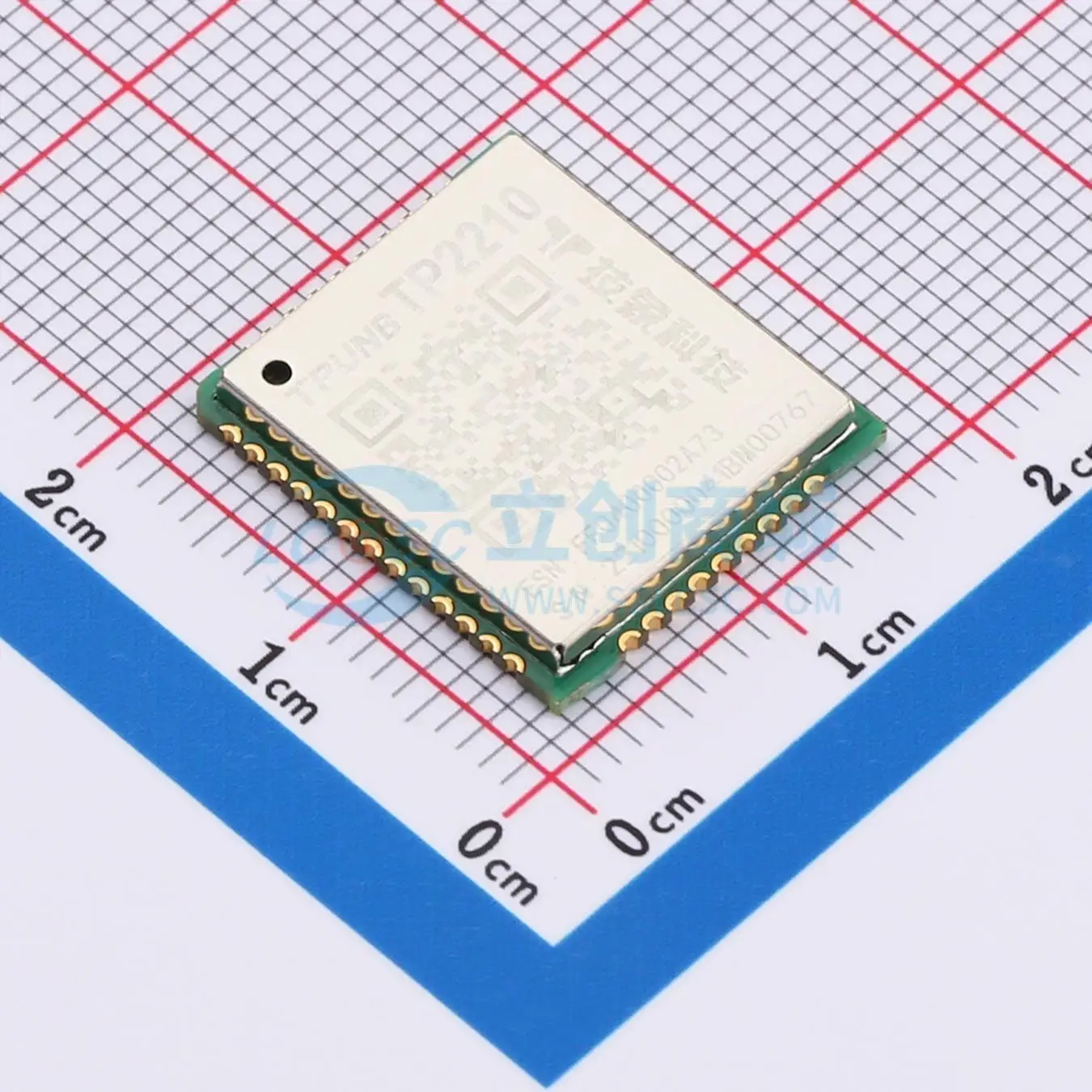 2pcs TP2210 SMD 17.7x15.8mm transceiver 490MHz FSK RF Wireless Communication Module for Smart Home System