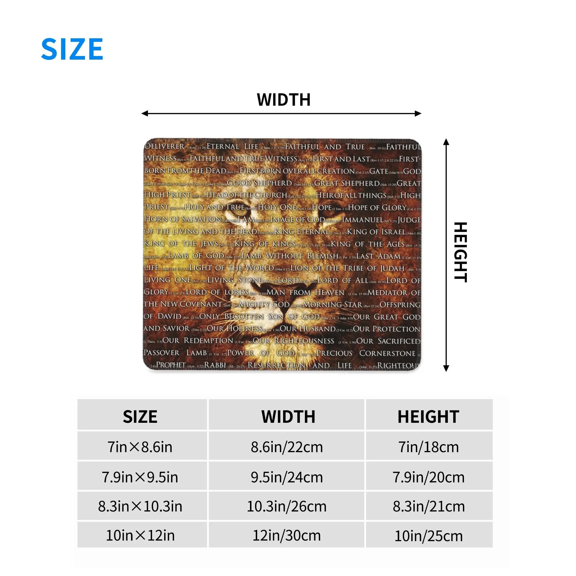 أسماء الله لوحة الماوس لوحة المفاتيح الكمبيوتر الماوس حصيرة الألعاب الكمبيوتر المحمول مكتب حصيرة مكتب الملحقات الجدول الحصير