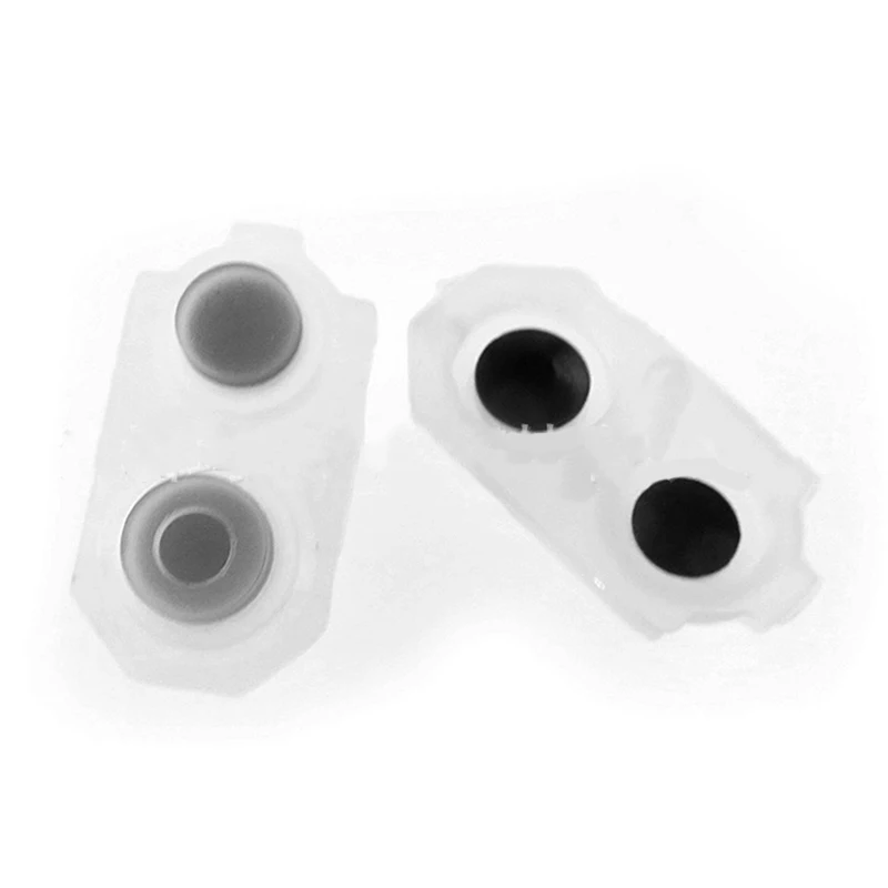 10Pcs L2 R2 L1 R1 Rubber Buttons Compatible With PS4 Controller JDS 001 010 050 JDM-030 Conductive Rubber Pads