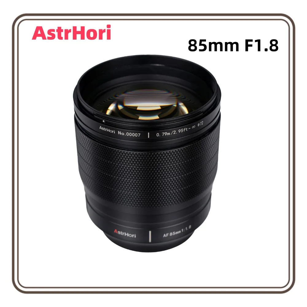 AstrHori 85mm F1.8 Full Frame Auto Focus Lens Medium Telephoto Prime Portrait Lens for Nikon Z Mount Mirrorless Cameras