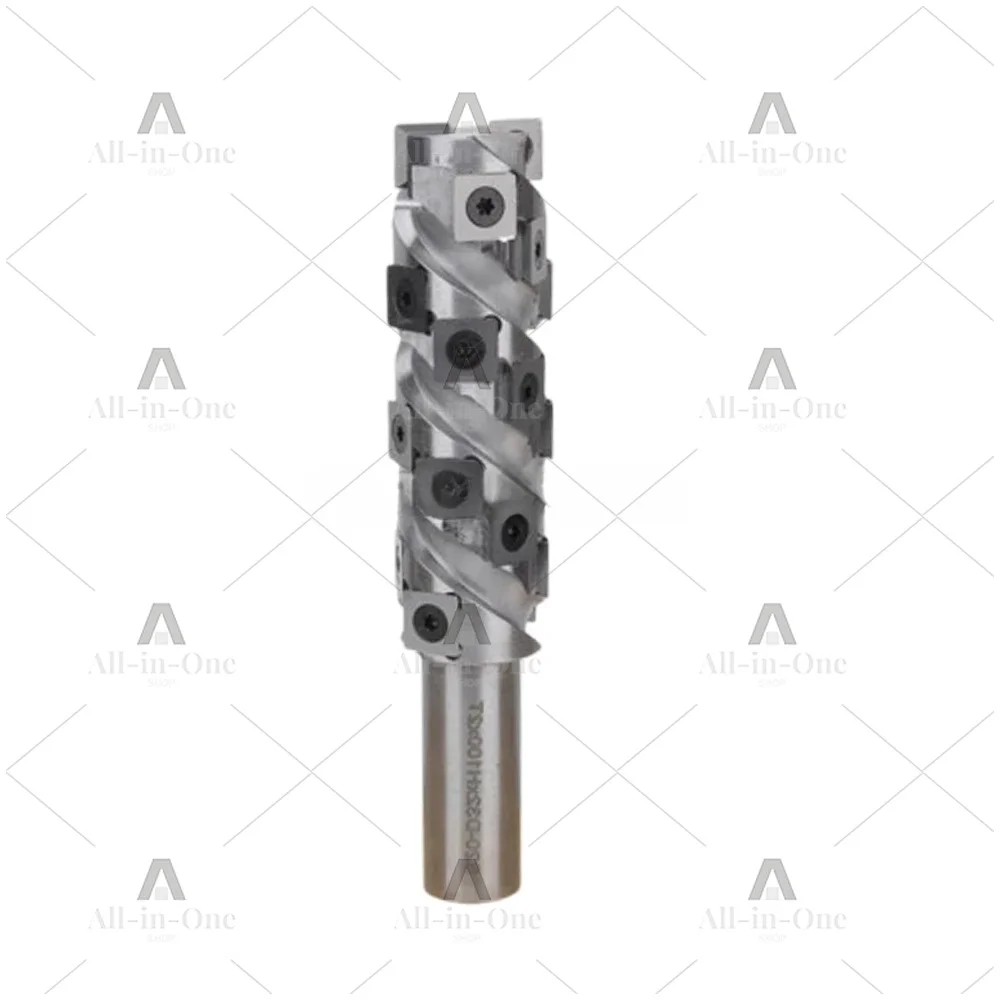 1/2 Inch Shank 32MM Cutting Diameter Carbide Insert Flush Trim Router Bit for Woodworking Trimming