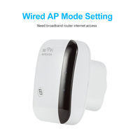 Wireless WiFi Repeater 300Mbps WiFi Extender Amplifier Booster Router 802.11N Long Range Wireless WiFi Repeater Access Point