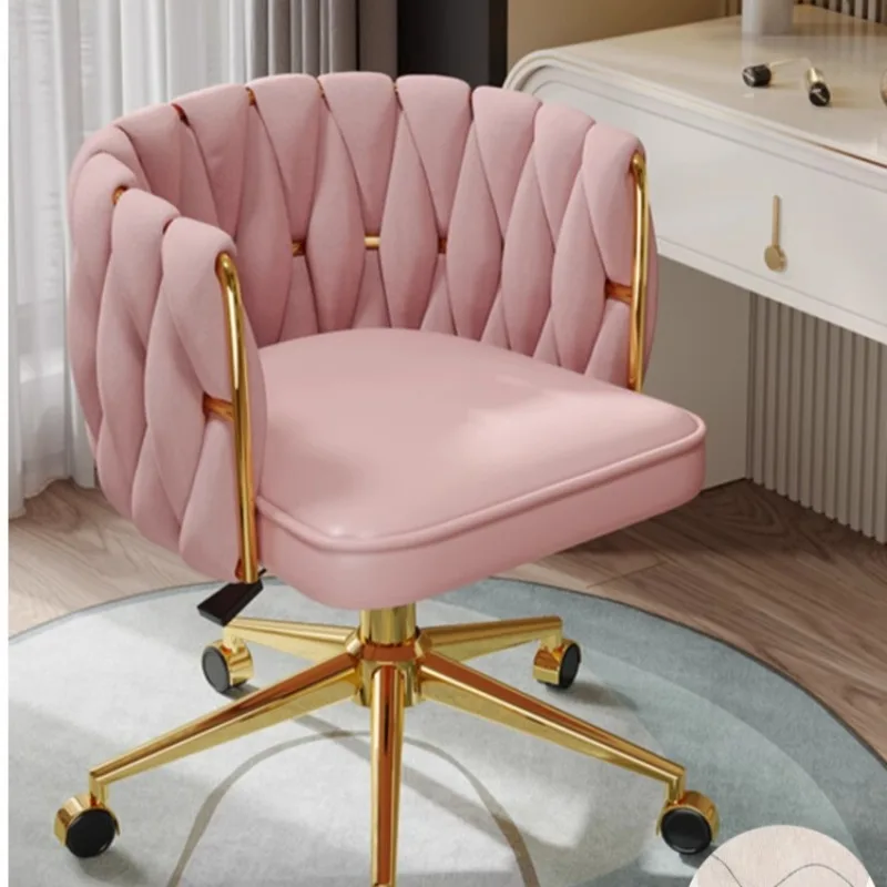 

Indoor furniture Chair for Girls - Ideal for Bedroom, Dressing Table, Household, Dormitory, Front Desk & Office
