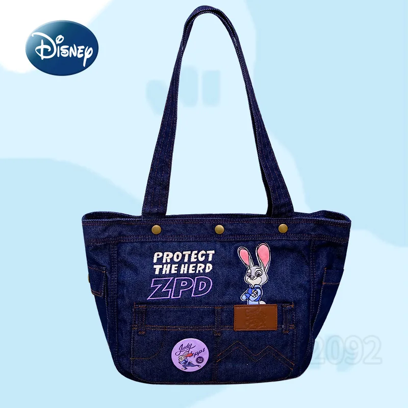 

Disney Judy Nick's New Women's Shoulder Bag Large Capacity Fashion Trend Women's Handbag Cartoon Fashion Casual Women's Bag
