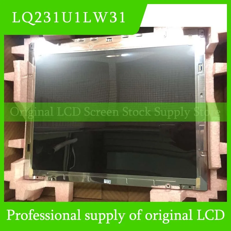 Painel de exibição LCD para Sharp, original, novo, transporte rápido, 100% testado, LQ231U1LW31, 23,1"