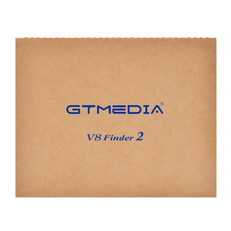GTMEDIA V8 Finder2 Buscador de satélite Medidor Digital FTA DVB-S/ S2/ S2X Receptor detector de señal TFT LCD para ajustar el plato de TV satinada