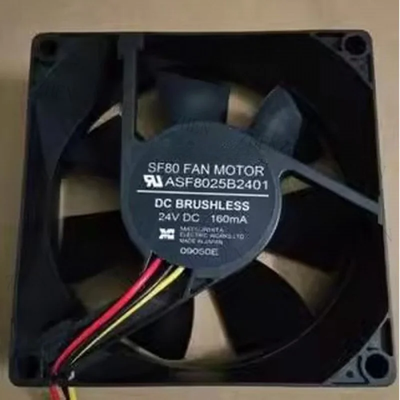 

Y ДЛЯ Matsushita 8025 ASF865B2401 24 В 160 мА 8 см 3-проводной инверторный охлаждающий вентилятор