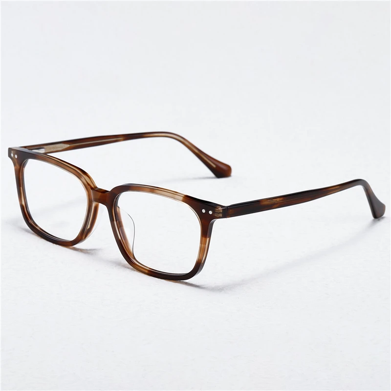 

Optical Eyeglasses For Men Women Retro Designer NN-114 Fashion Square Titanium Fiberglass Frames European and American Style