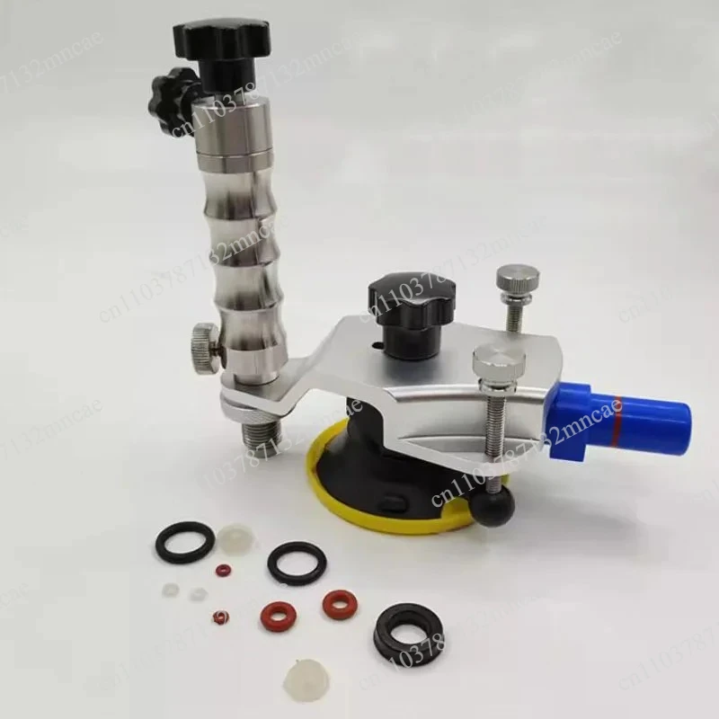 Vacuum Suction Cup Windshield Crack Repair Tool Car Front Windshield Stainless Steel Injection Pump Adjustable Diameter 3 Inch
