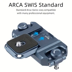 Universal DSLR Camera Gimbal Arca Swiss Quick Release Plate Clamp Quick Switch Tripod Slider Mount Adapter Camera Clamp