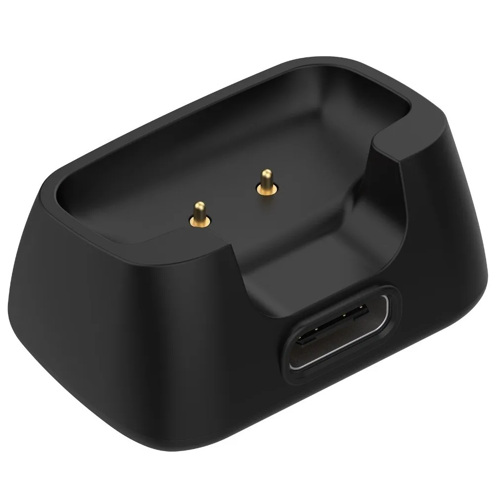 Type-C Microphone Transmitter Charging Dock Mini Magnetic Microphone Charging Base Durable Quick Attach for DJI Mic Mini