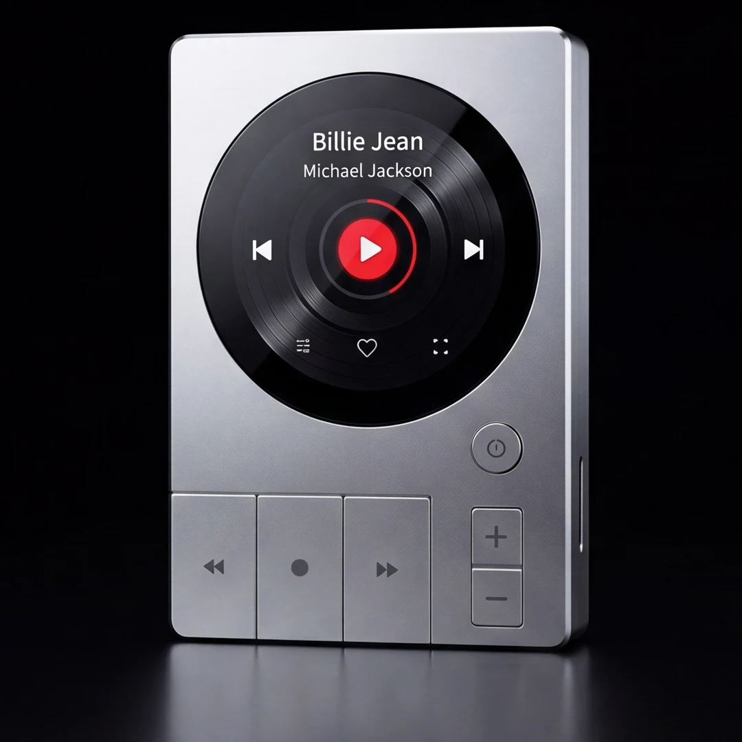 Famue BF30 True HiFi MP3プレーヤー、DSD256 DSF/DFF Bluetooth 5.3、高解像度、ロスレス音質、DAC ES9018、192Khz