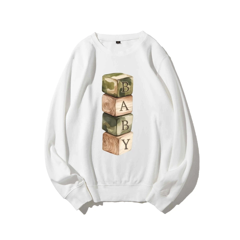 Moletom casual com gola redonda e design minimalista – linhas limpas, algodão de alta qualidade, ajuste relaxado, perfeito para escritório casual