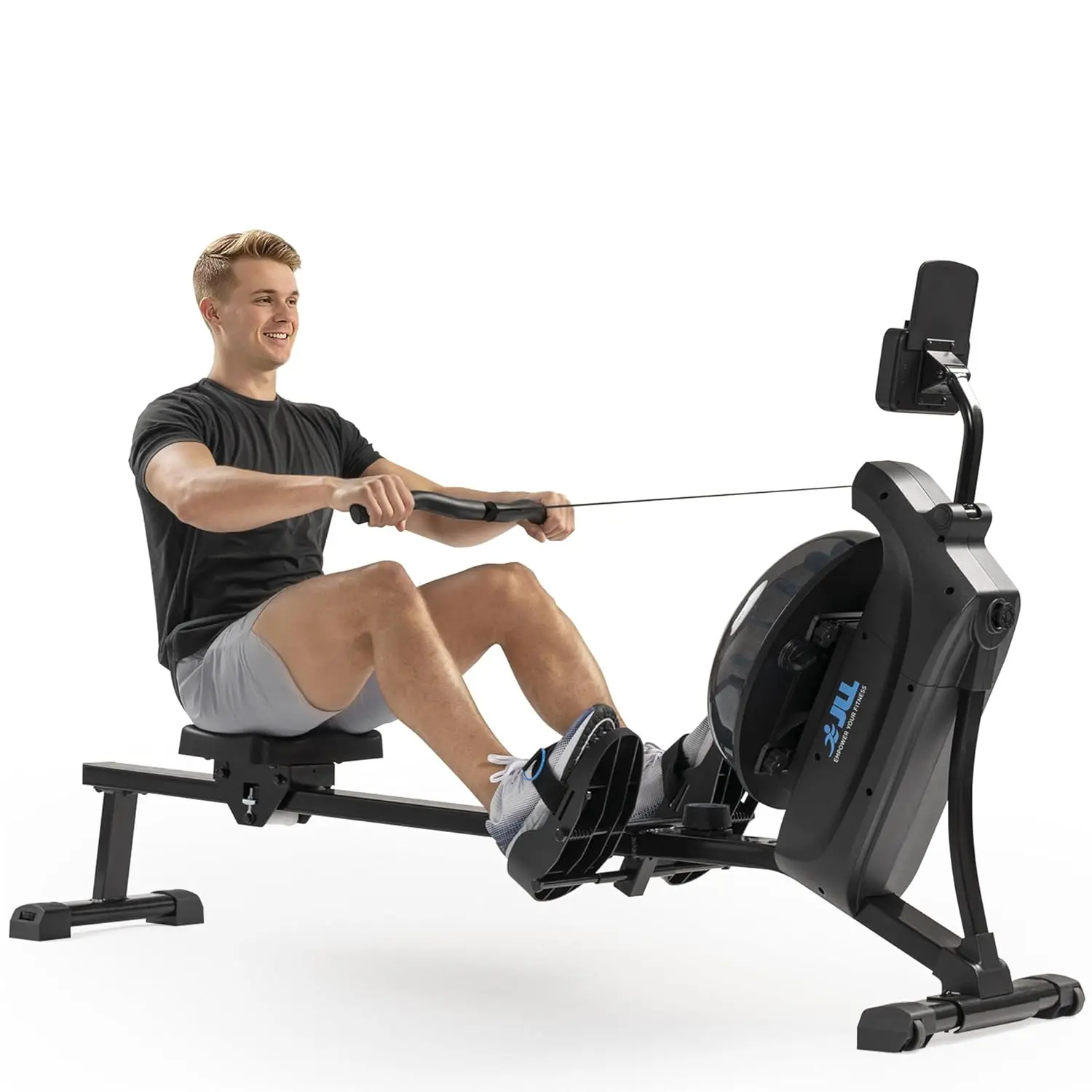 

Foldable Magnetic Rowing Machine for Apartments & Home Gyms with 16 Resistance Levels Bluetooth Connectivity Customized Rower