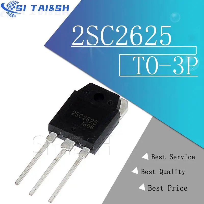 5pcs 2SC2625 TO-3P C2625 TO3P 2SC3320 C3320 POWER TRANSISTORS(10A,400V,80W)