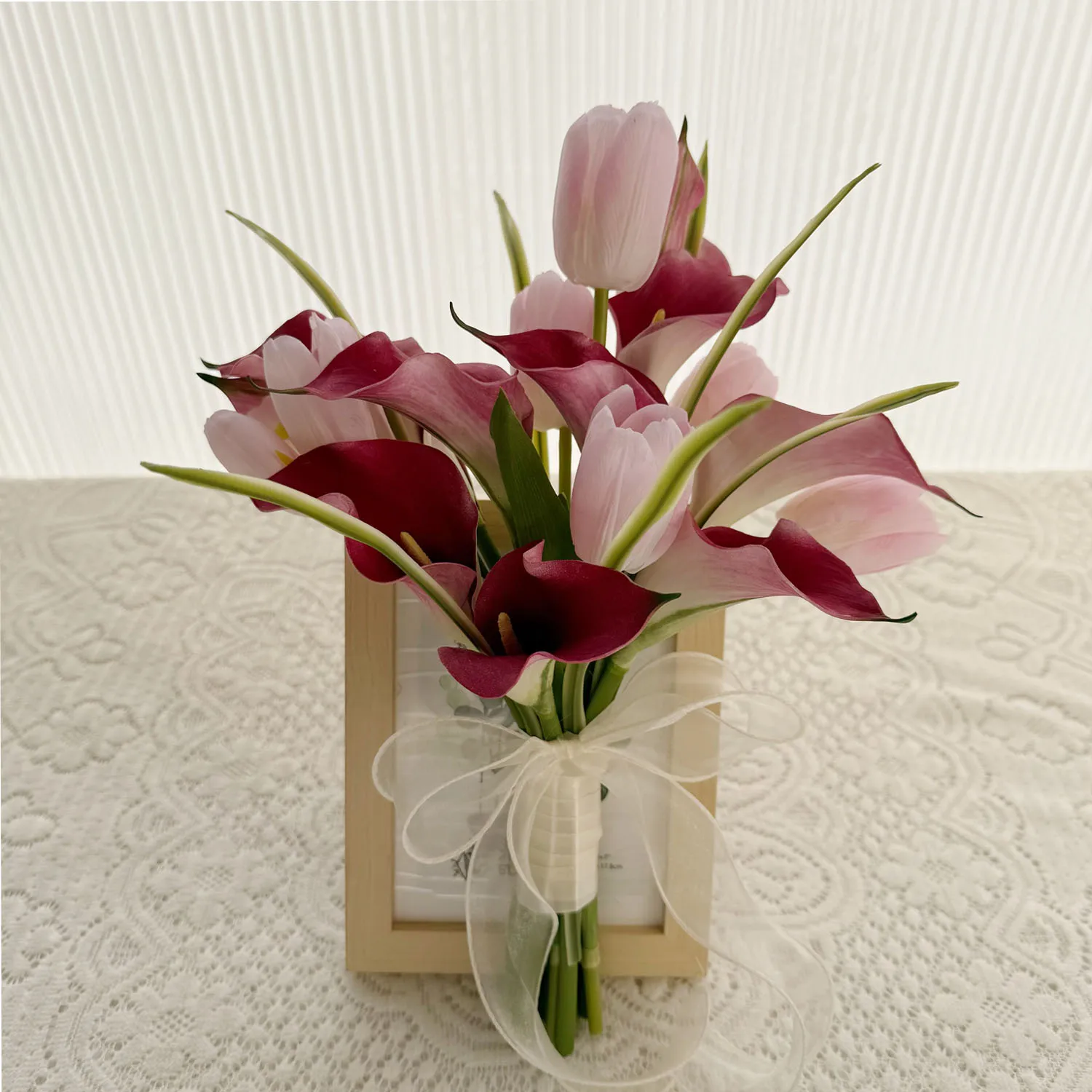 

Искусственные цветы-ландыши для декора, букеты для подружек невесты, для свадебных церемоний и фотосессий