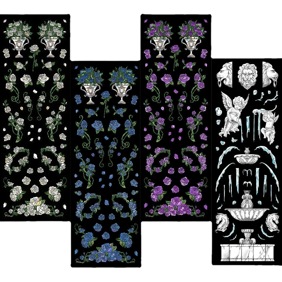 4 шт., стикеры в Корейском стиле