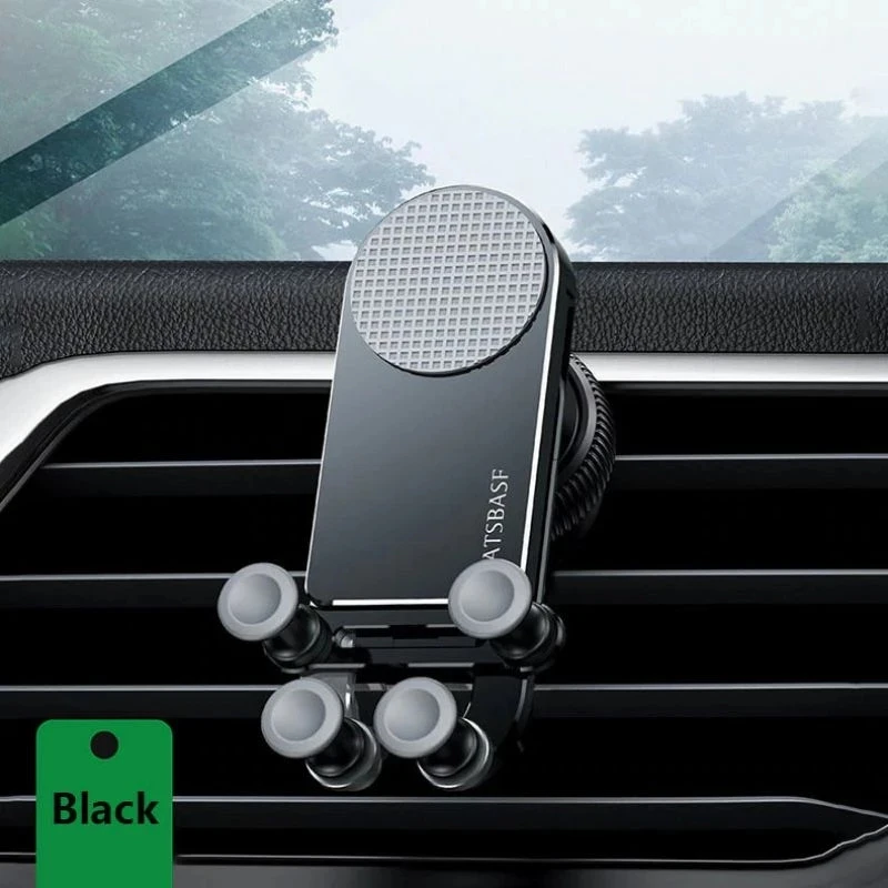 Car Phone Holder Gravity Car Holder For Samsung Galaxy Z Fold 3 5G Car Air Vent Clip Mount Foldable Smart Phone Holder Stand