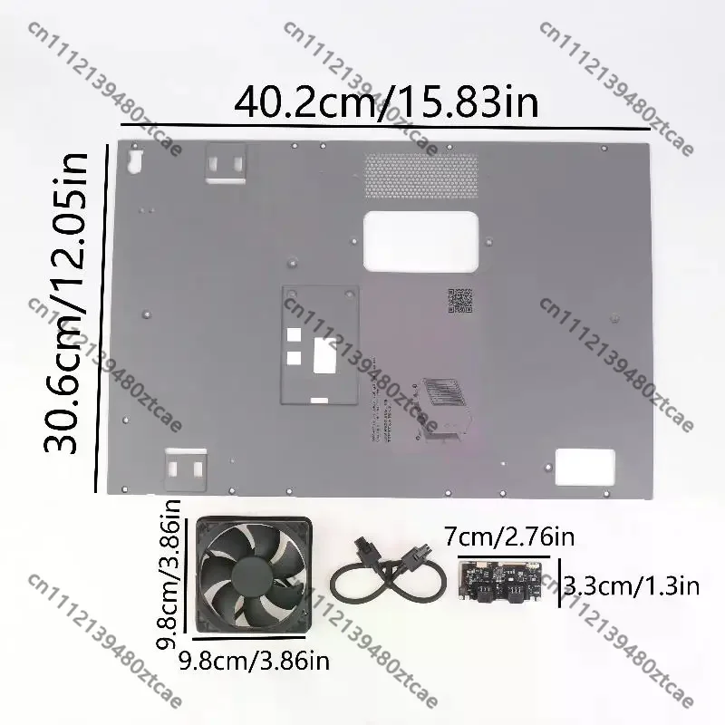 3D Printer External Vent Exhaust Fan Kit Chamber Air Purify Upgrade Spare Accessory