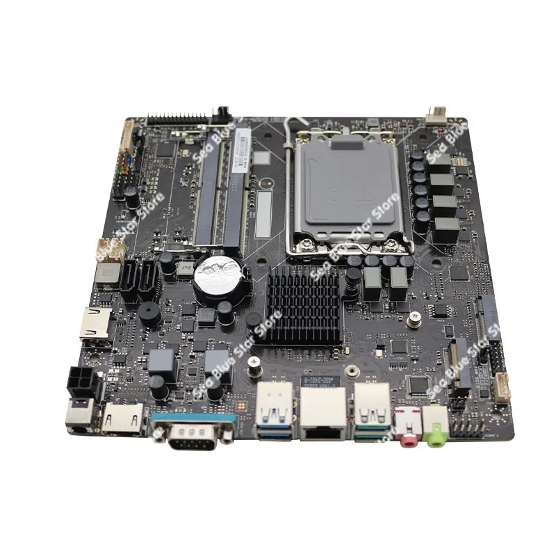 Industrial control main board H610i mini all-in-one computer main board LGA1700 12th generation, mini main board
