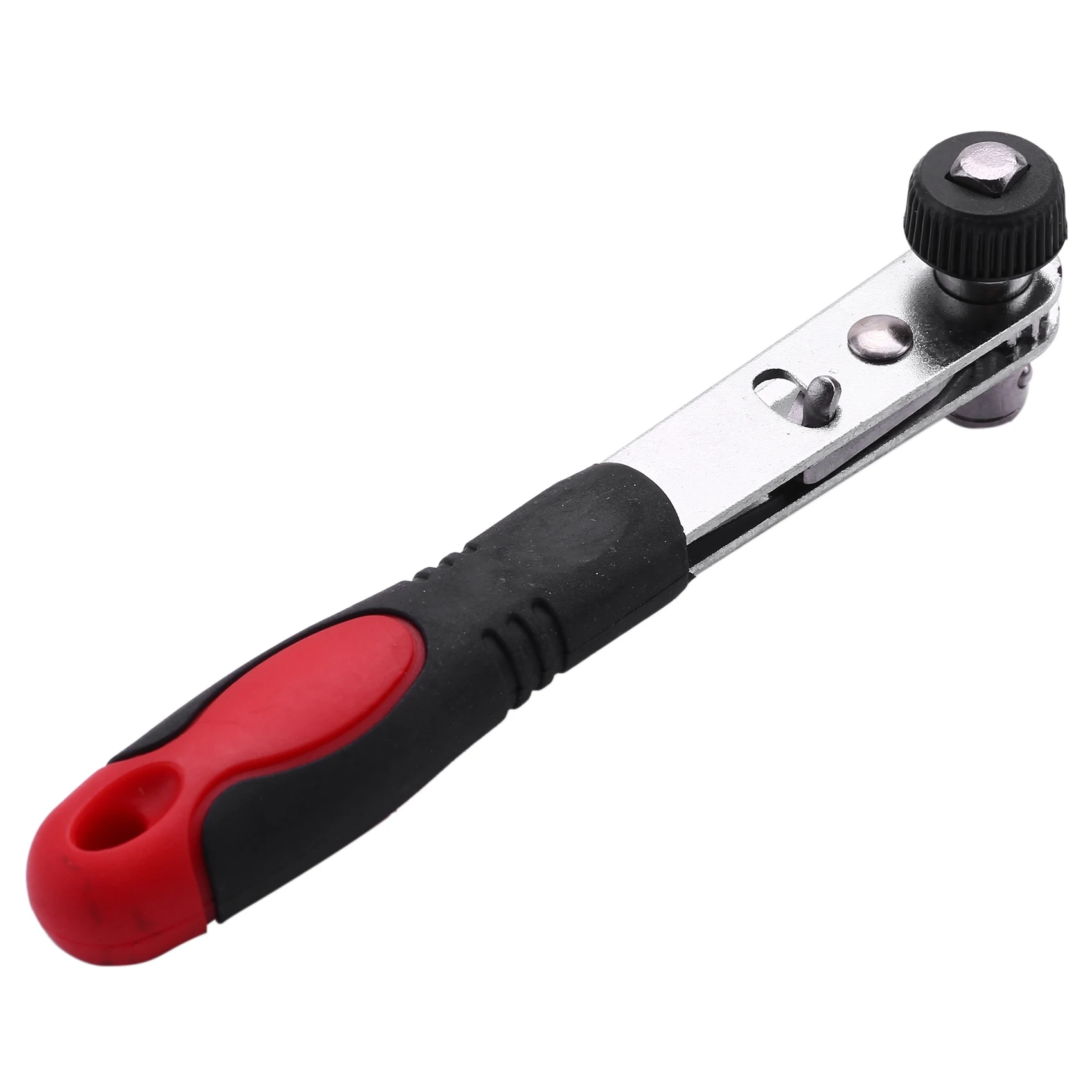 

Mini Rapid Ratchet Wrench 1/4 inch Screwdriver Rod Quick Socket Wrench Tools Red